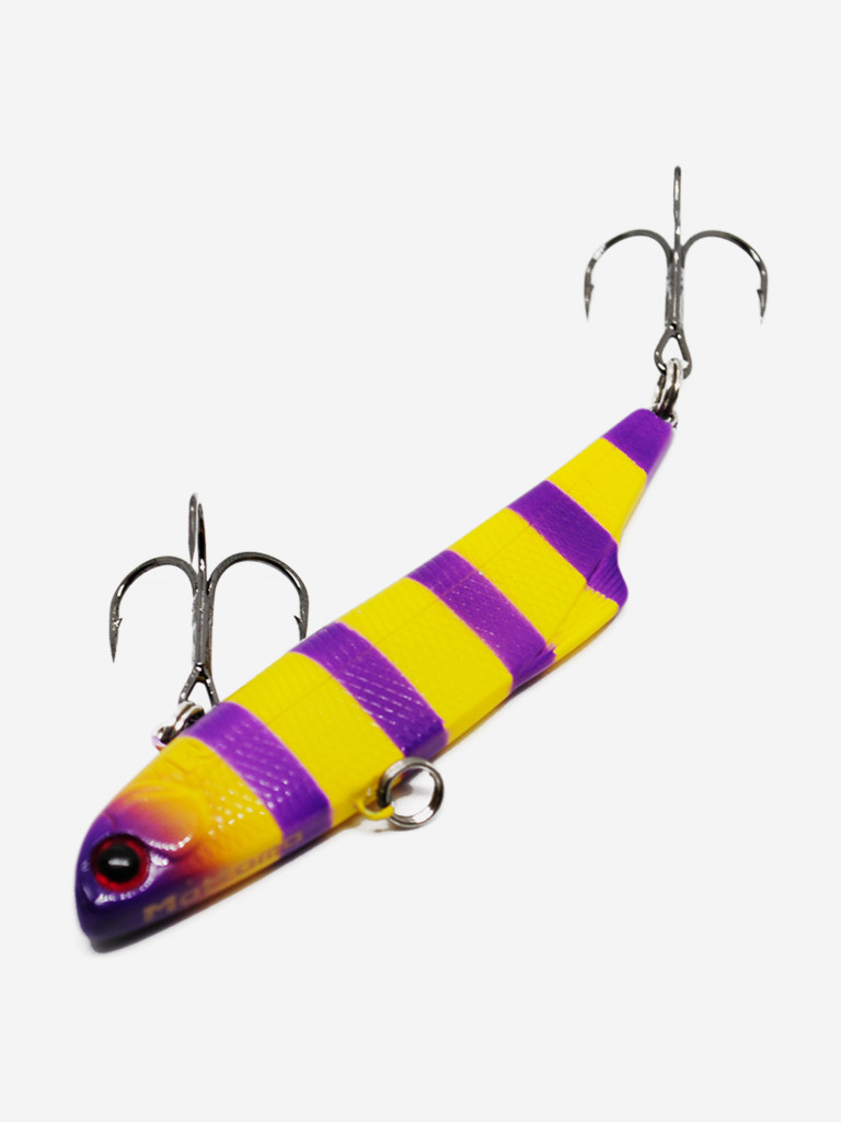 Воблер Mottomo Blade VIB 82S 21g Yellow Violet