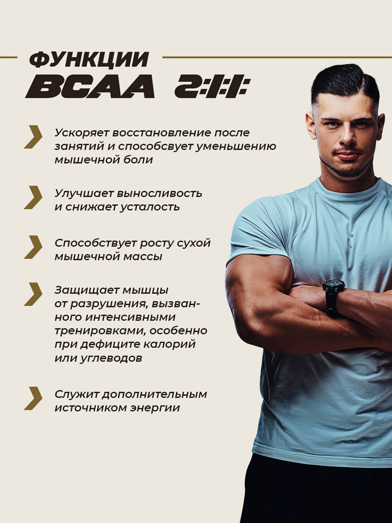 Аминокислоты ВСАА 2:1:1, HIGHLVL, 200 г, груша