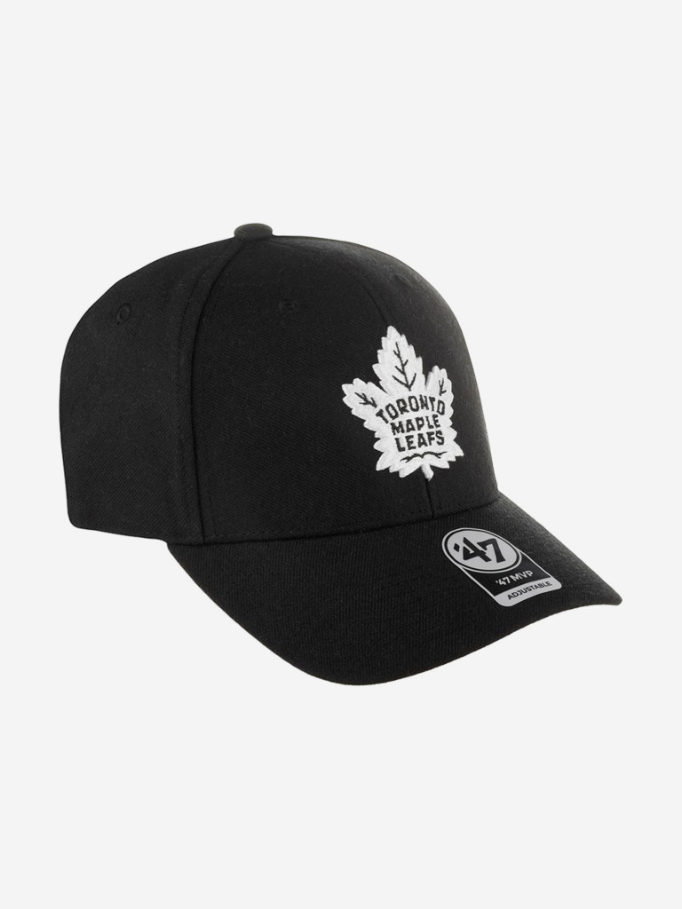 Бейсболка 47 BRAND H-MVP18WBV-BK Toronto Maple Leafs NHL (черный)