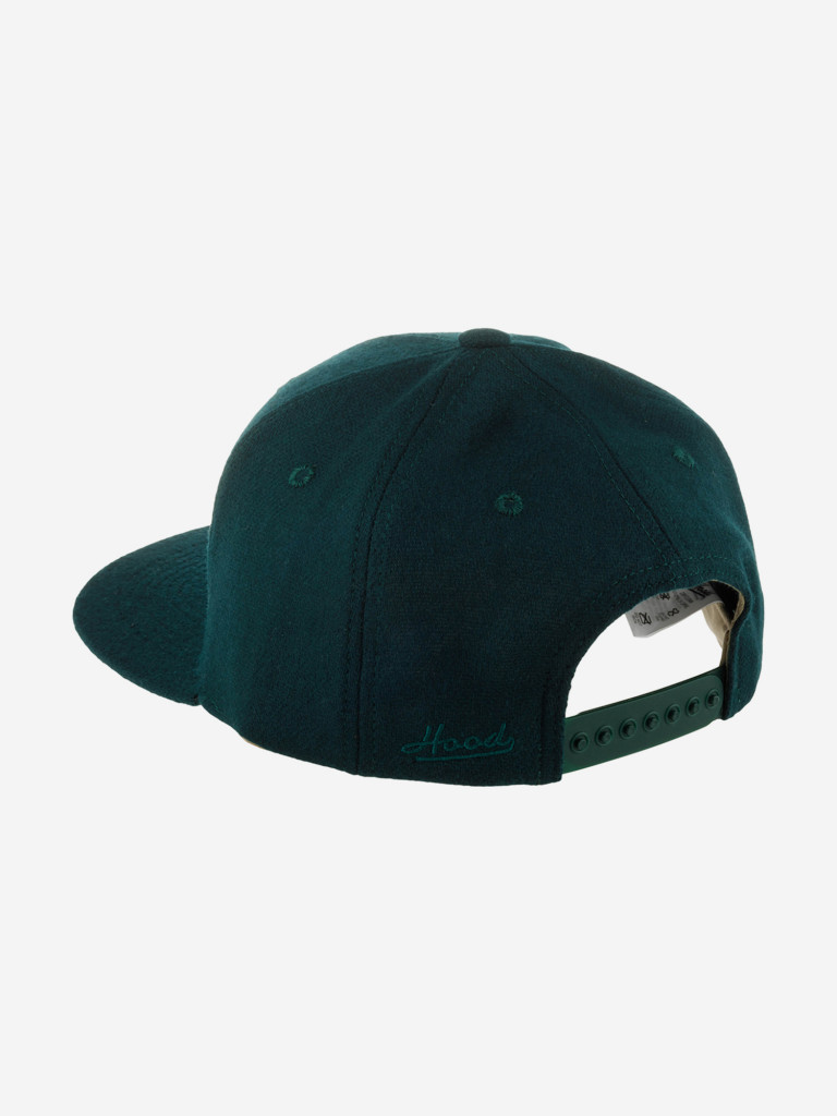 Бейсболка с прямым козырьком HOOD 100-MWL076-CA062-FR Oakland Name (зеленый)