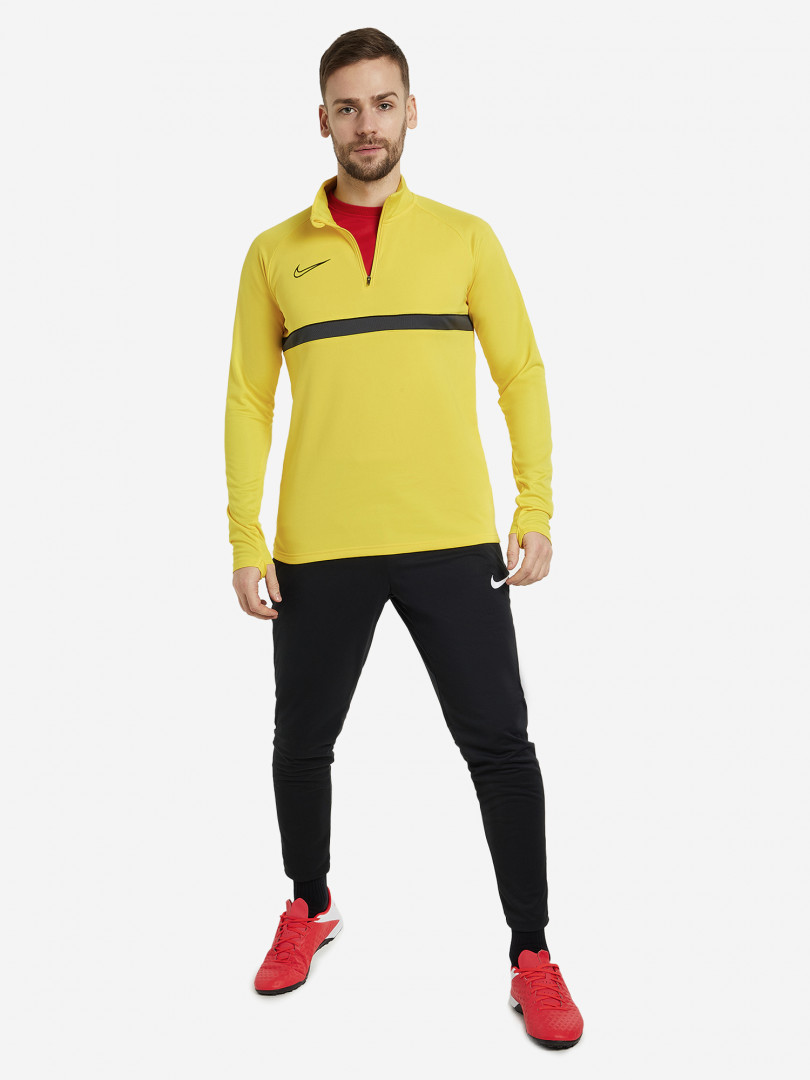 Джемпер футбольный мужской Nike Dri-FIT Academy 29541730299 Желтый, размер 44, 46, фото 3