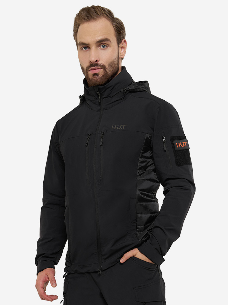 Куртка мужская HUT ADVENTURE для охоты, черная