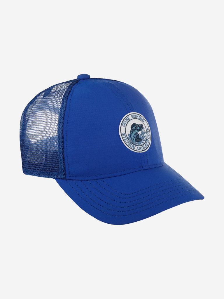 Бейсболка STETSON 7725104 BASEBALL CAP STETSON ANGLING CLUB (синий)