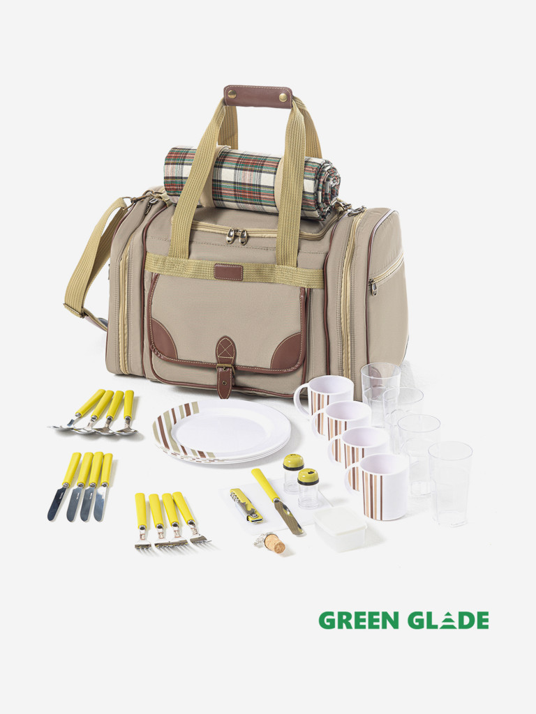 Набор для пикника 3200 Green Glade 33 предмета 30 л (4)