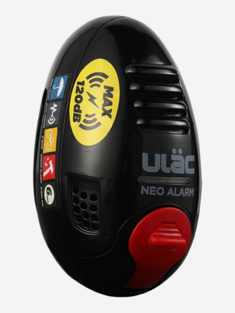 Велосипедный замок Ulac Air Alarm Disc Lock Black