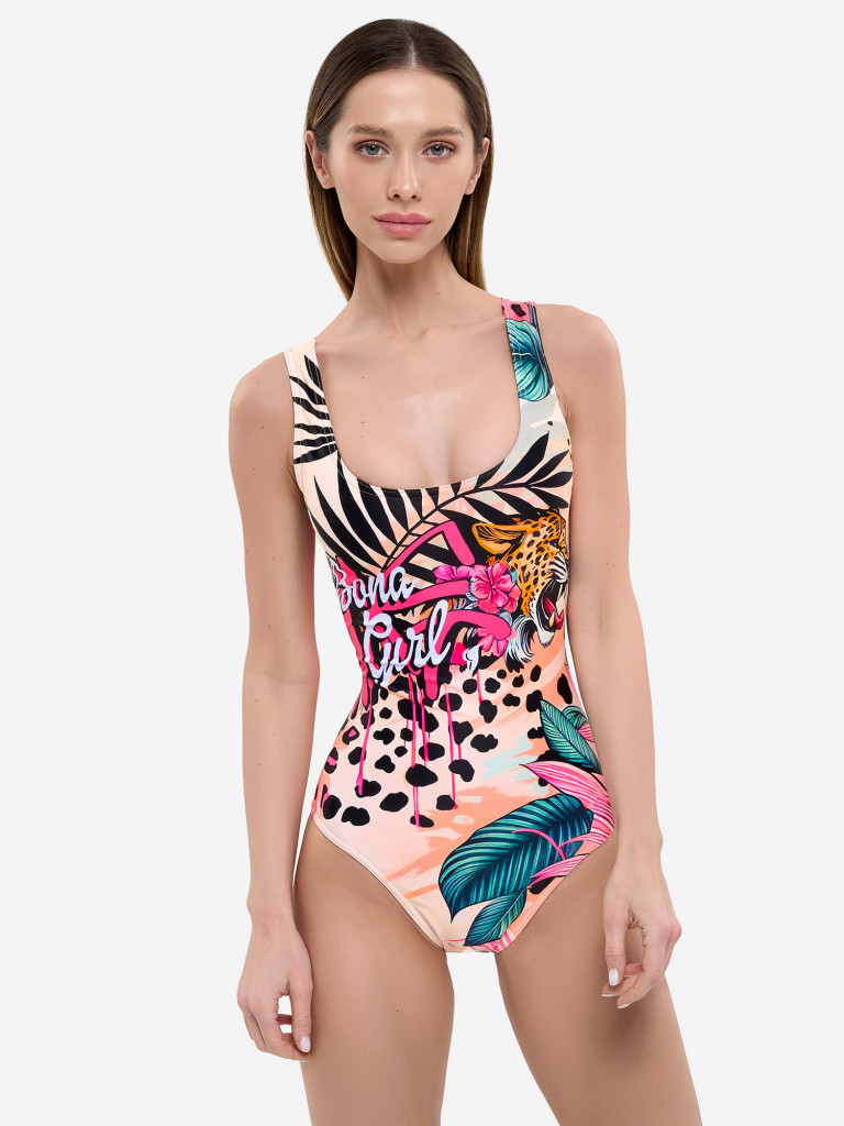 Слитный купальник женский Bona Fide: Pool Body "Jungle"