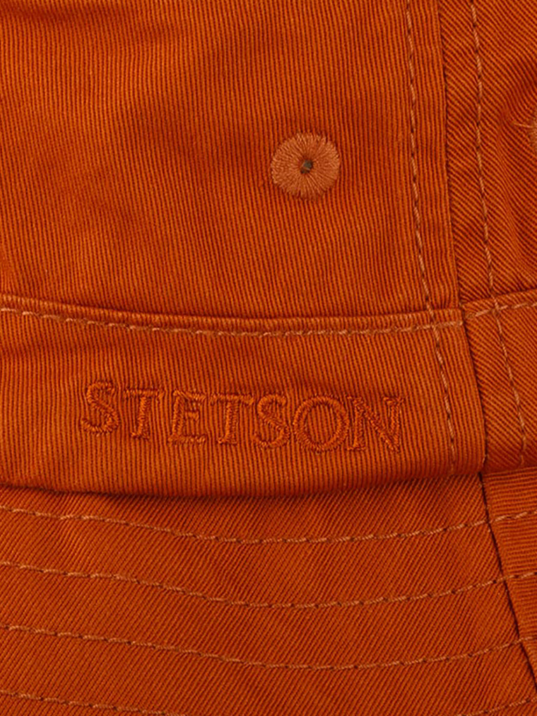 Панама STETSON 1811110 BUCKET COTTON TWILL (оранжевый)
