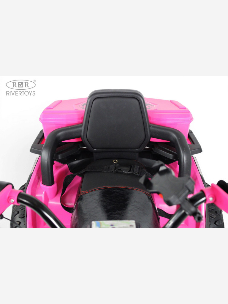 Детский электроквадроцикл RIVERTOYS Z111ZZ розовый