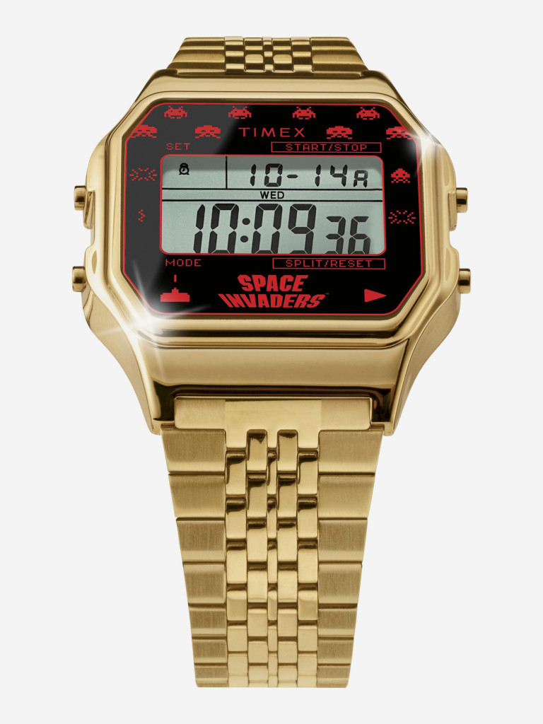 Спортивные часы TIMEX TW2V30100, Электронные, 34 мм, с подсветкой Indiglo