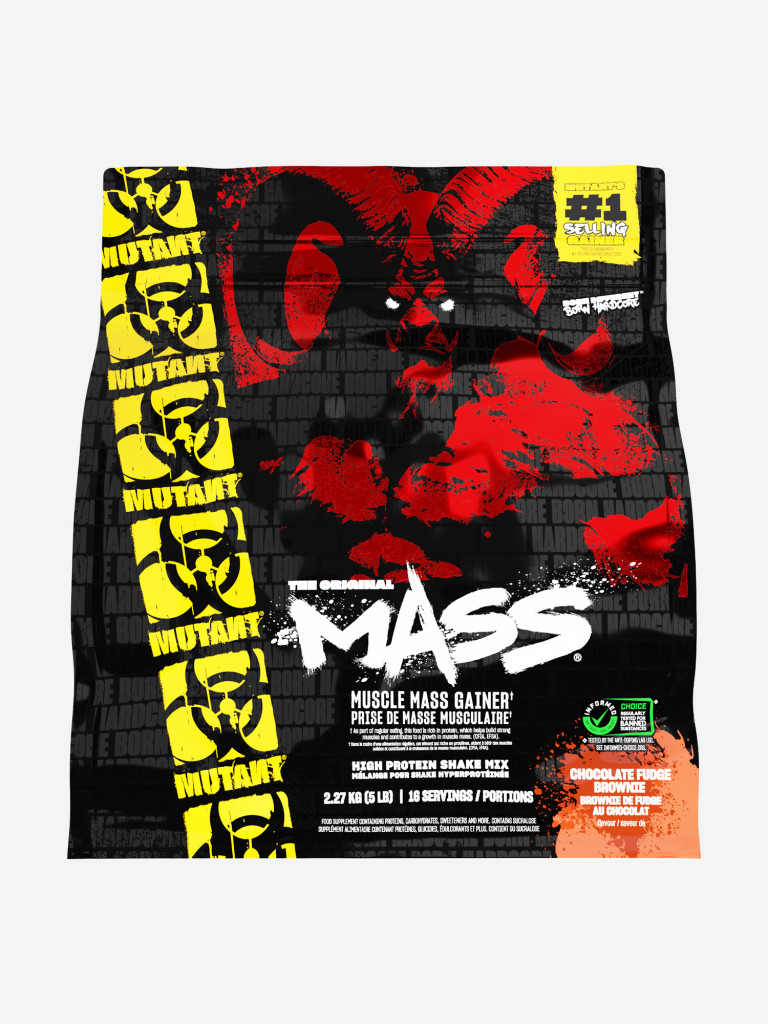 Гейнер Mutant Mass, 2270 г, Шоколадный брауни