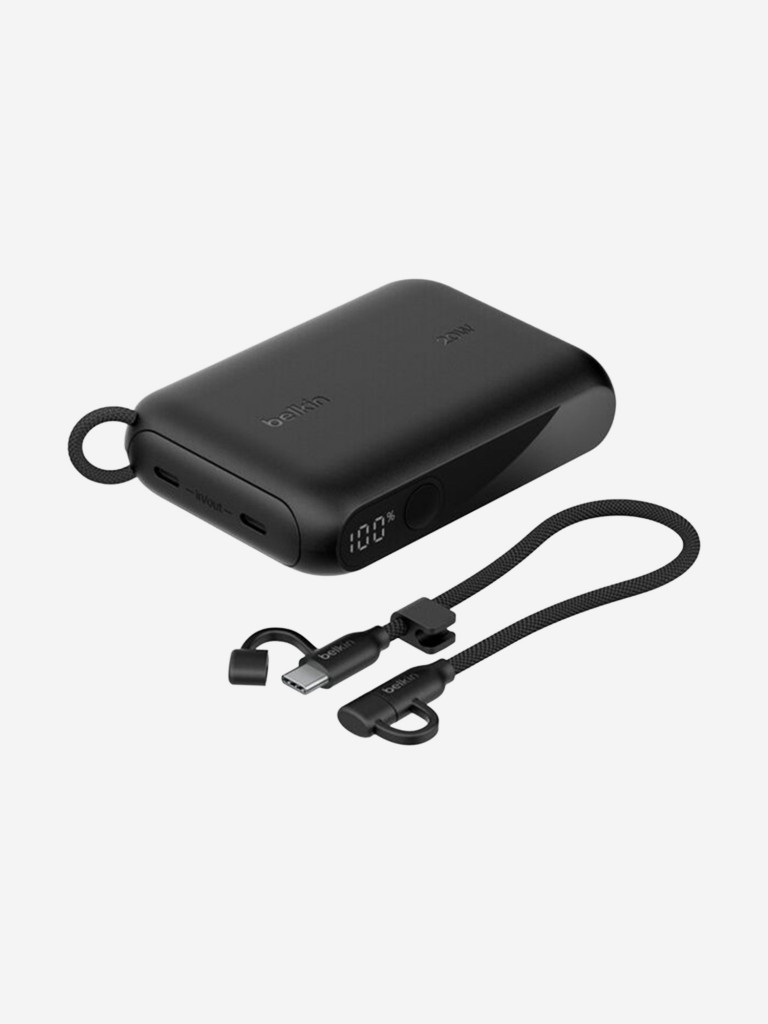Внешний аккумулятор Belkin BoostСharge Power Bank 10000mAh 20W с цифровым дисплеем