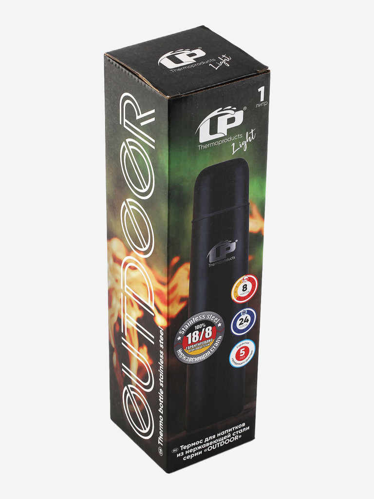 Термос LP Thermoproducts Outdoor 1 л, темно-зеленый