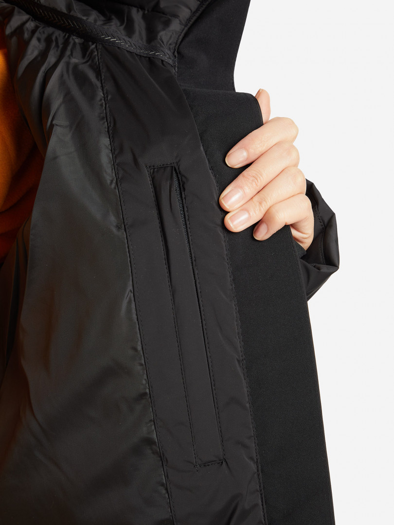 фото Пальто утепленное женское luhta hellanmaa, черный