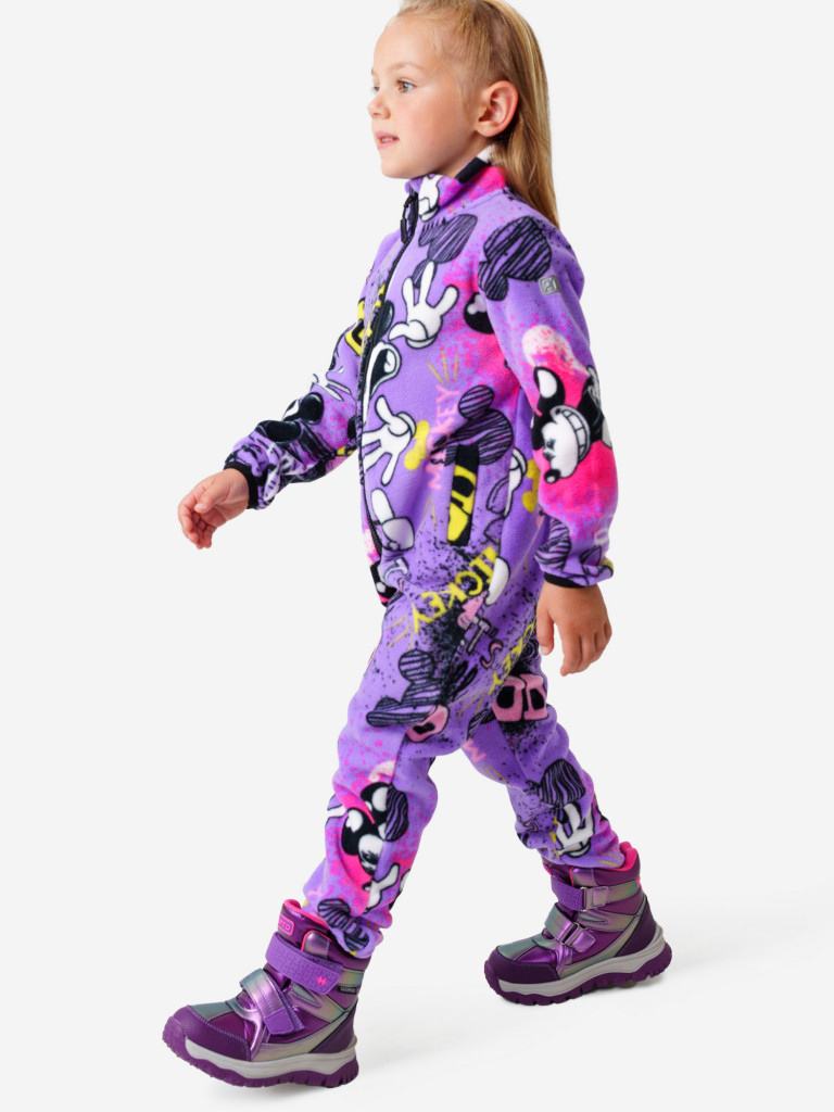 Комбинезон флисовый для девочек PlayToday