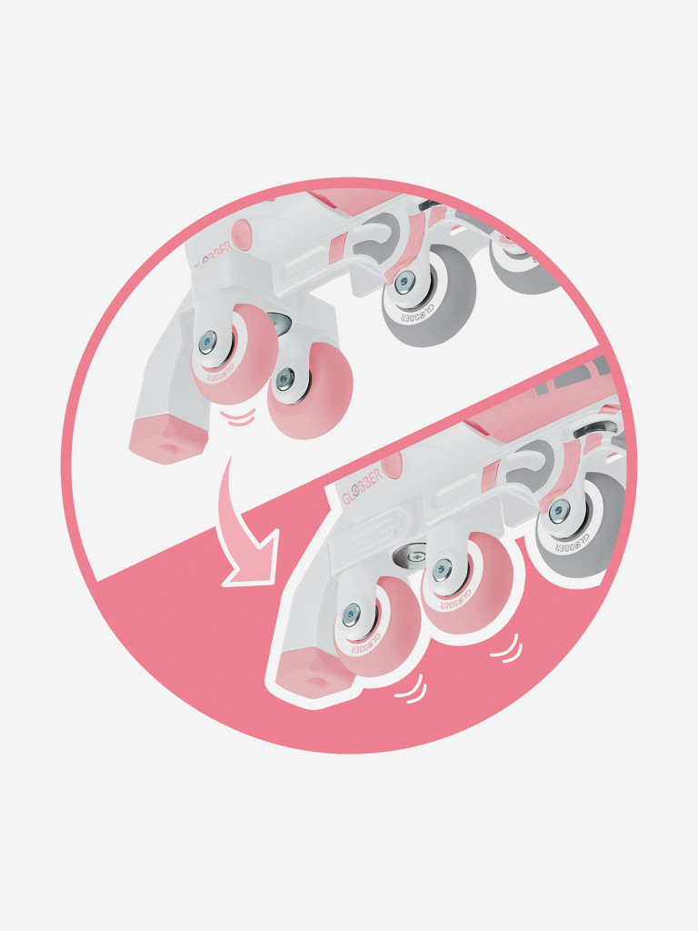 Роликовые коньки Globber LEARNING SKATES 2in1