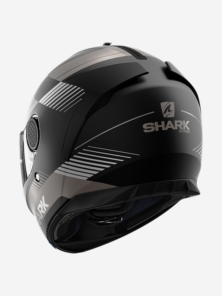 Мотошлем интеграл SHARK SPARTAN 1.2 STRAD MAT Black/Gray
