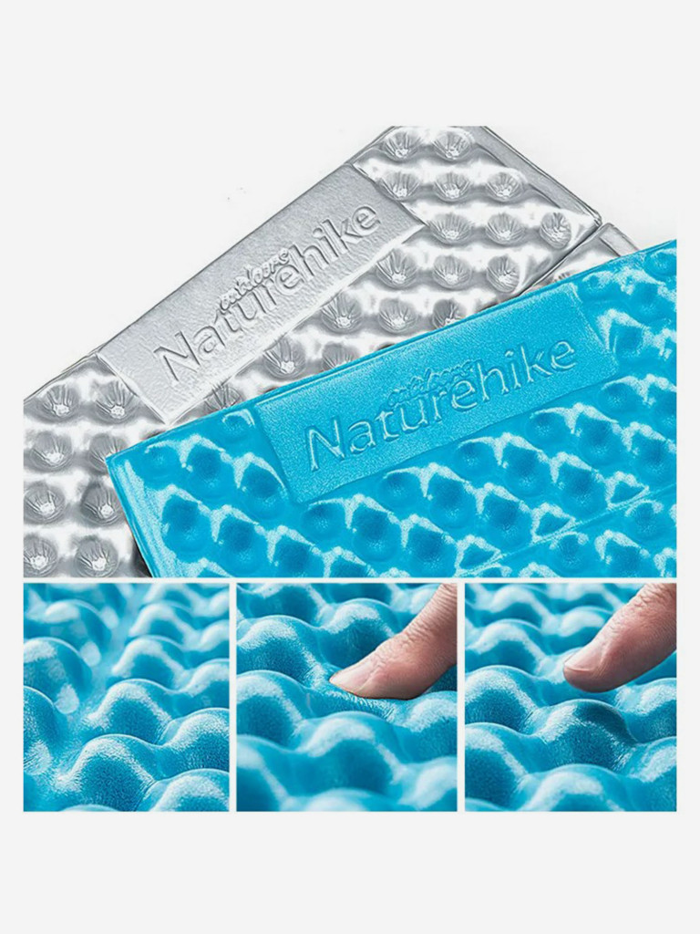 Коврик туристический Naturehike 187х56х2,5 см. IXPE, желтый
