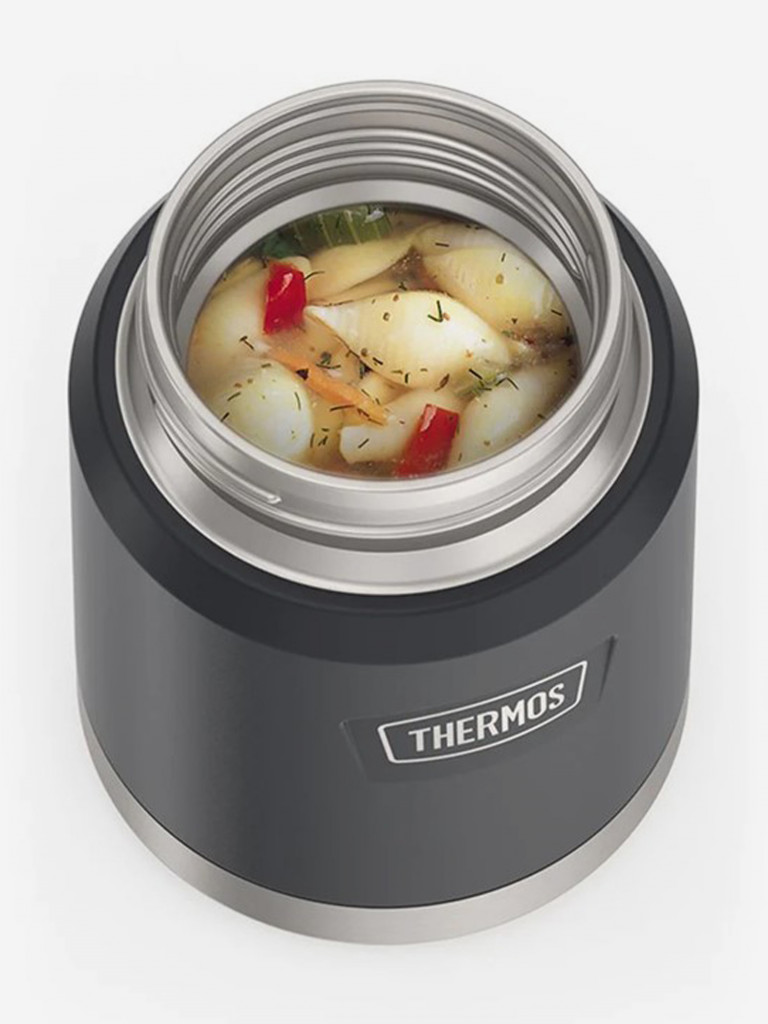 Термос для еды 470 мл THERMOS ICON-300 чёрный
