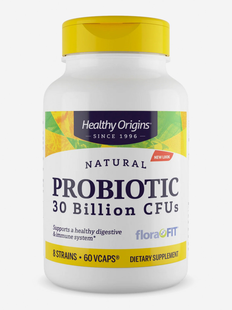 Пробиотик, Healthy Origins, 60 капсул