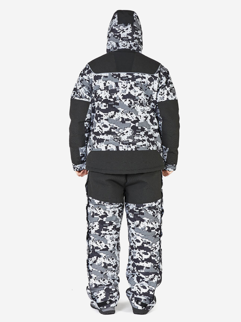 Костюм зимний Norfin EXPLORER 2 CAMO (куртка+полукомбинезон) для рыбалки и охоты