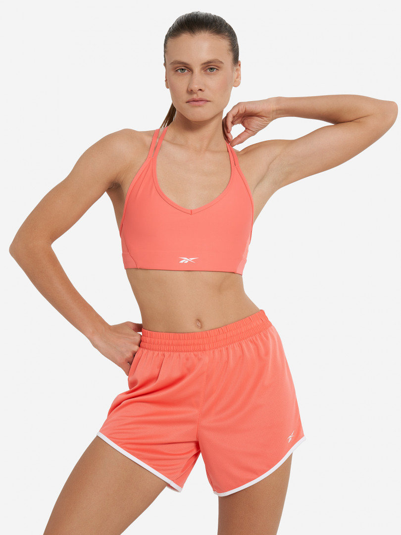 фото Топ бра спортивный reebok, оранжевый