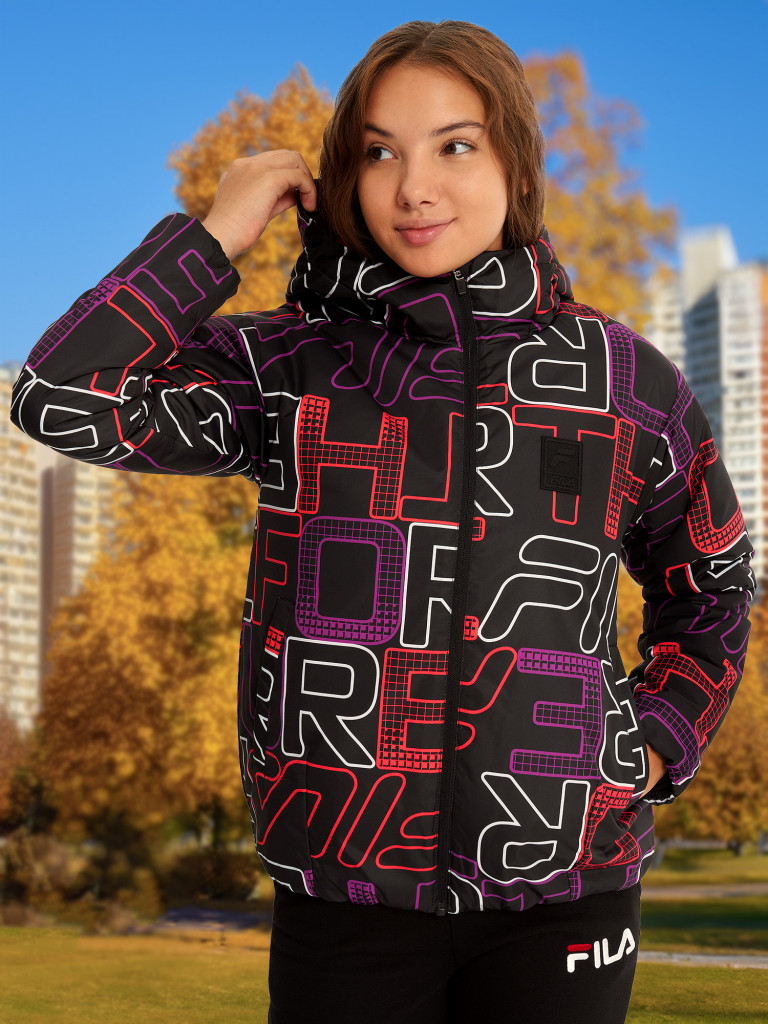 Куртка утепленная для девочек FILA