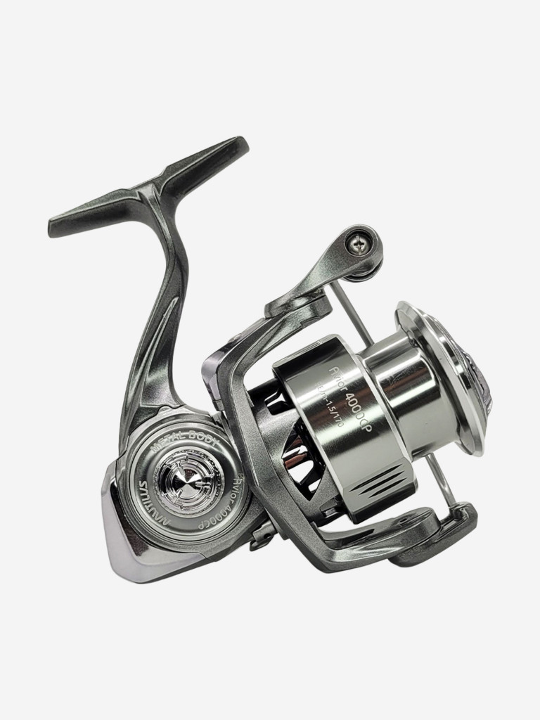 Катушка для спиннинга Nautilus AVIOR 4000-CP, катушка для удочки с передним фрикционом