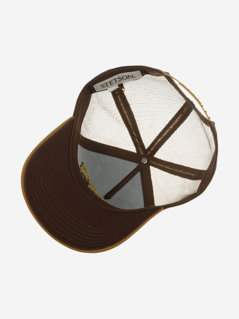 Бейсболка с сеточкой STETSON 7761131 TRUCKER CAP LUMBERJACK (коричневый)