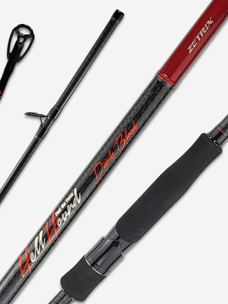 Спиннинг для рыбалки Zetrix HELLHOUND DarkBlood HHDS-852BPT 2.52м до 180гр