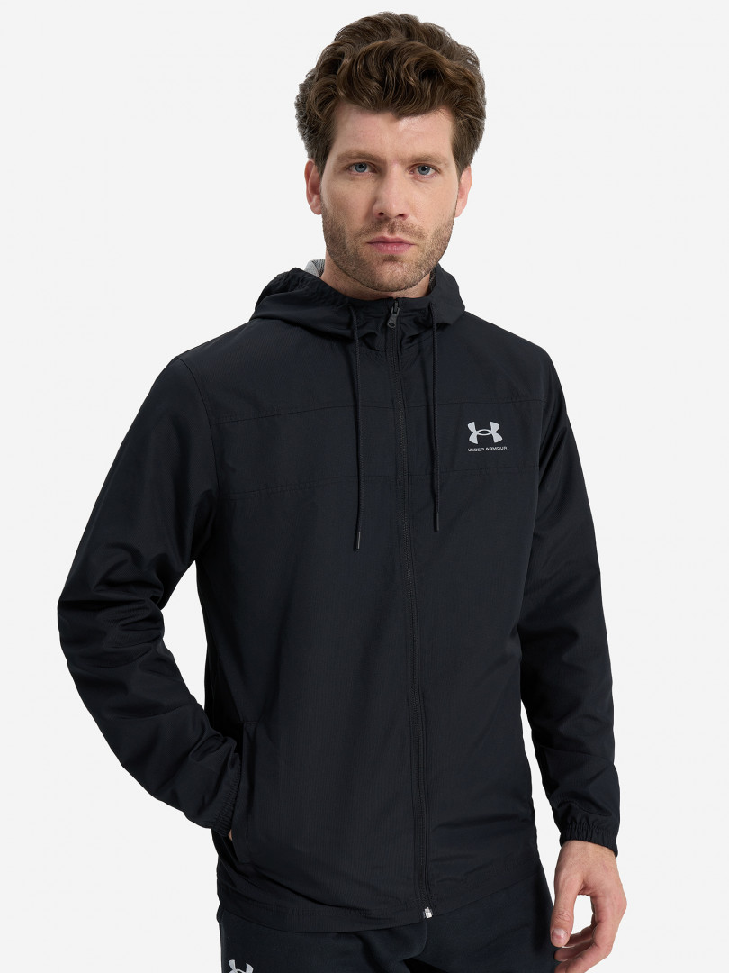 Ветровка мужская Under Armour 30670280299 Черный, размер 46, 48,48, 50,50, 52, фото 2