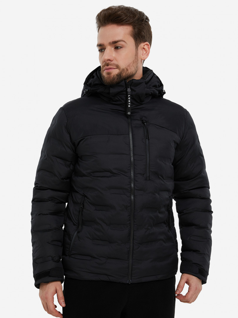 фото Куртка утепленная мужская luhta asikkala, черный