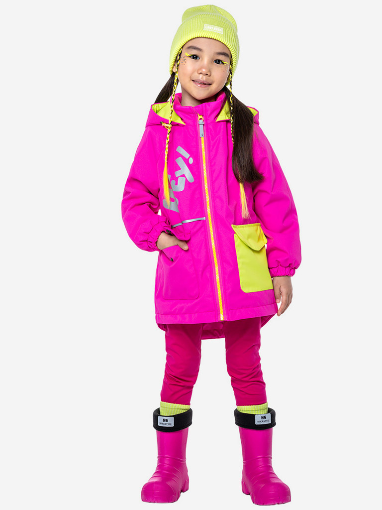 Куртка демисезонная мембранная для девочки NIKASTYLE