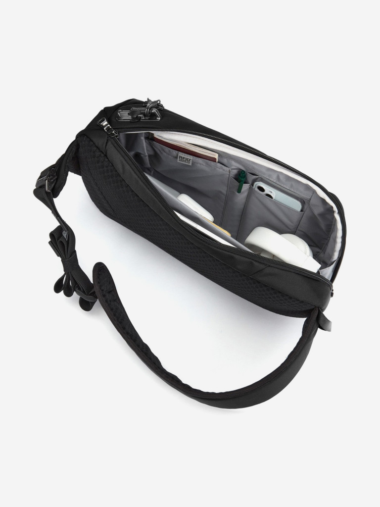 Сумка слинг антивор Pacsafe V Tech Sling, Black, 10 л.