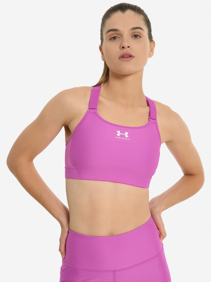 Спортивный топ бра Under Armour 31555200299 Розовый, размер 50, 52,48, 50,46, 48,44, 46, фото 1