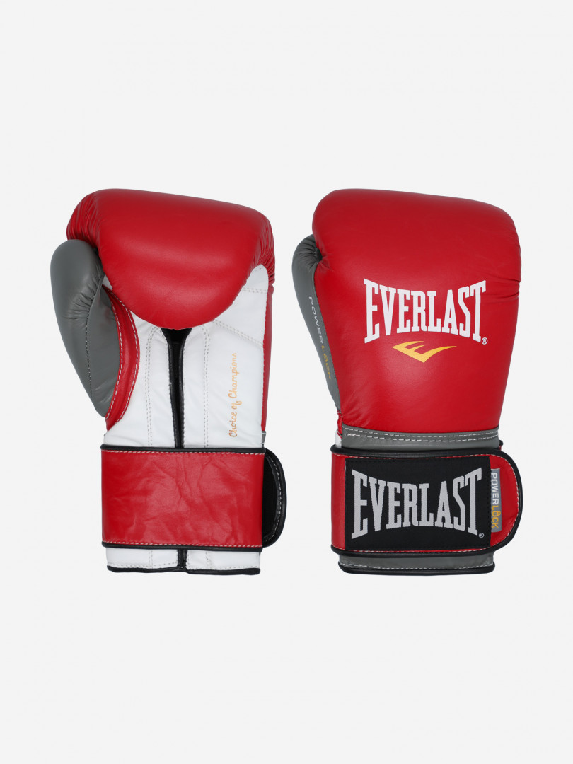 фото Перчатки боксерские everlast powerlock, красный