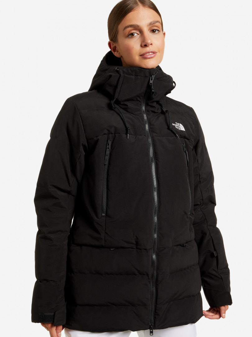 фото Пуховик женский the north face pallie, черный