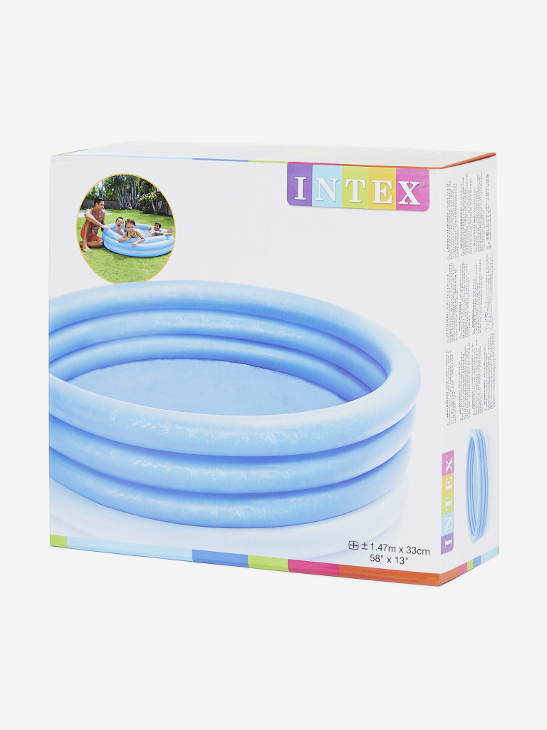 Бассейн надувной Intex Crystal 147 х 33 см, 288 л