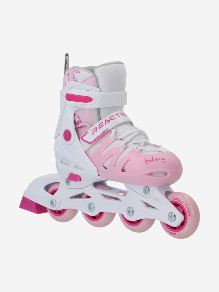 Роликовые коньки детские раздвижные Reaction Galaxy girl