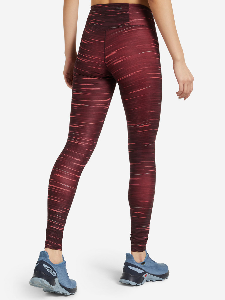 Легинсы женские Odlo Zeroweight Print Reflective