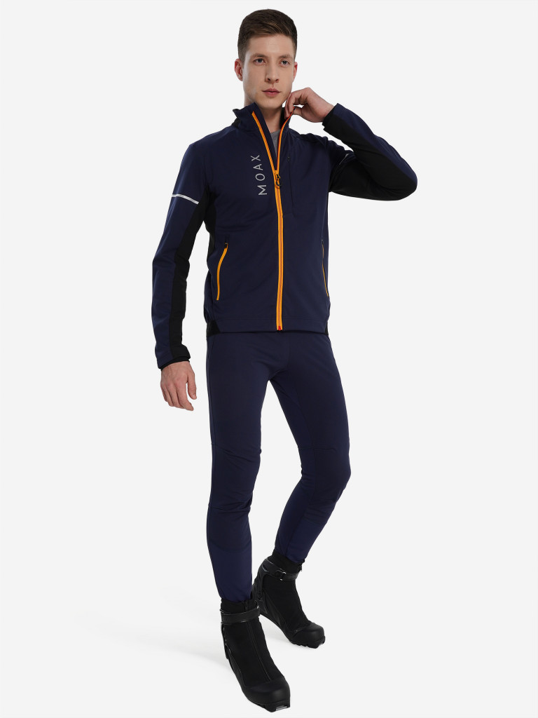 Куртка для беговых лыж мужская Moaxsport Dynamic