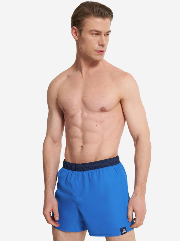 Шорты плавательные мужские Joss арт. 113647 синий цвет — купить за 1399 руб., отзывы в интернет-магазине Спортмастер
