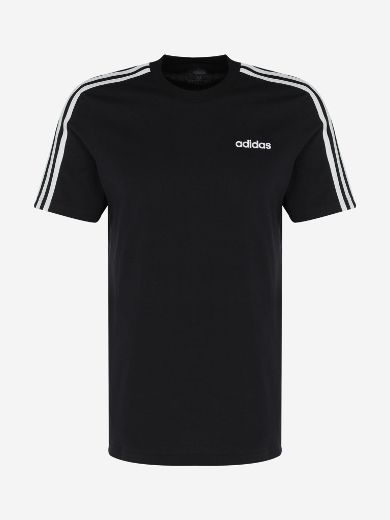 Adidas essentials 3 stripe polo shirt deals