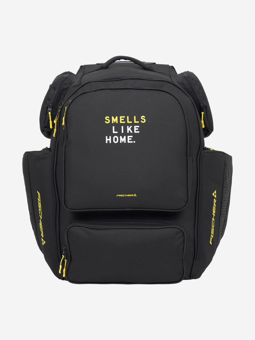 фото Баул-рюкзак хоккейный с колесами fischer player backpack 18", черный