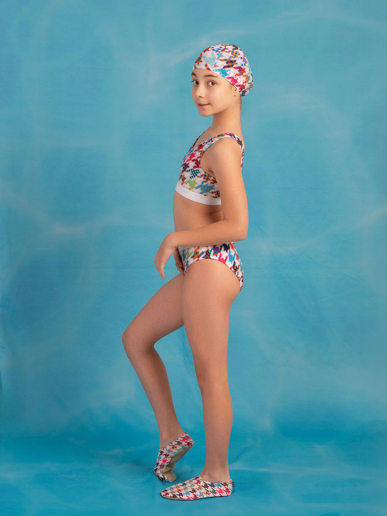 Купальник детский для девочки раздельный ARUNA