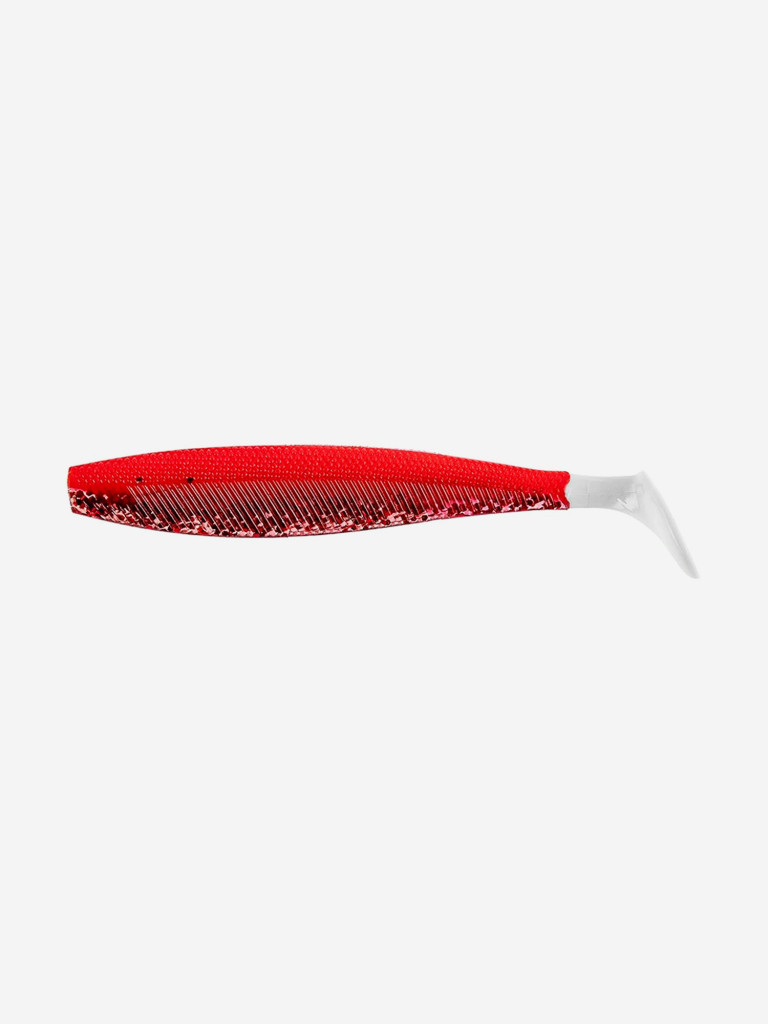 Мягкая приманка Helios Trofey, 5,5'' / 14 см, Red Sparkles WT, 4 шт (HS-25/1-034)