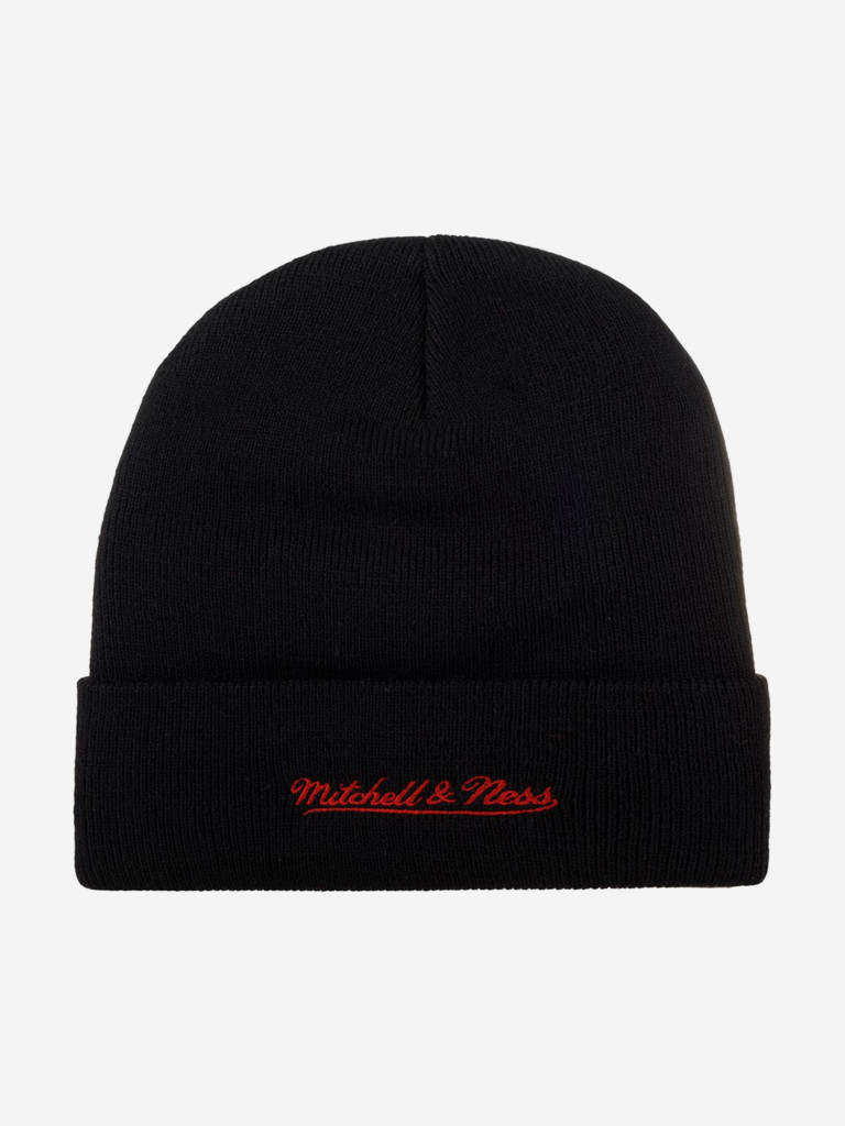 Шапка с отворотом MITCHELL NESS KTCFFH21HW017-CBUBLCK Chicago Bulls NBA