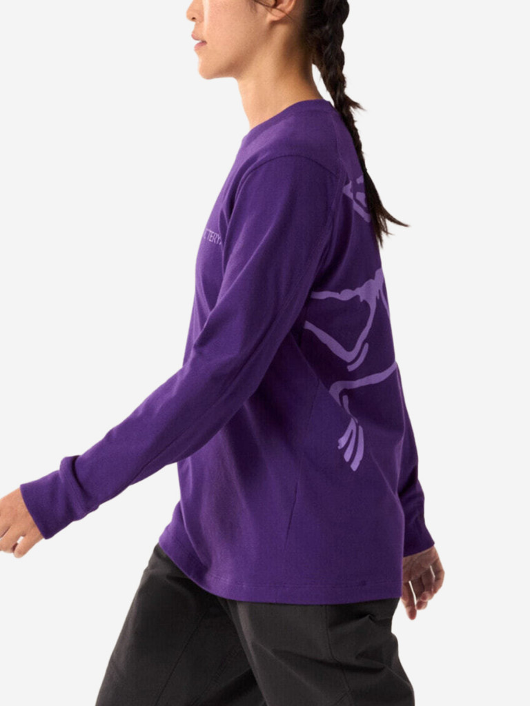 Лонгслив женский Arcteryx Kragg Cotton Bird Crew Neck