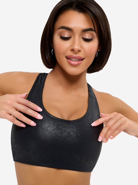 Спортивный топ бра Bona Fide MuscleTop "Snake"