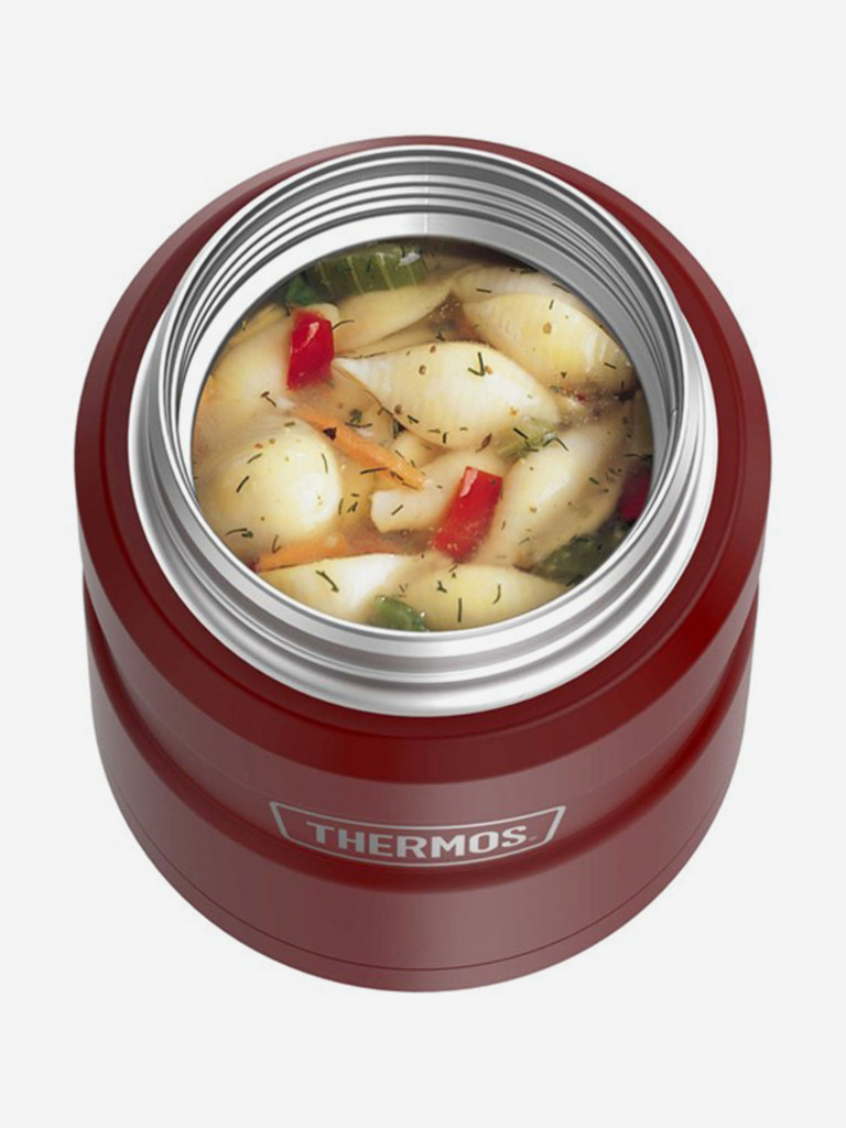 Термос для еды 470 мл THERMOS KING-3000 красный