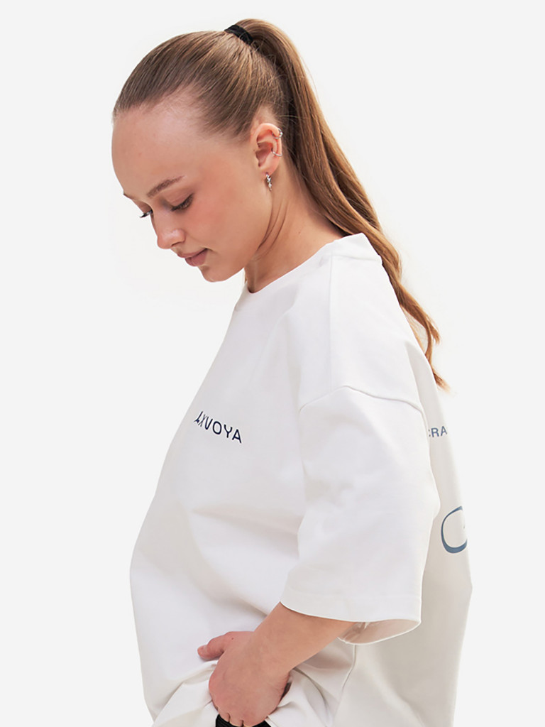 Футболка женская Moment Peak XVOYA белая